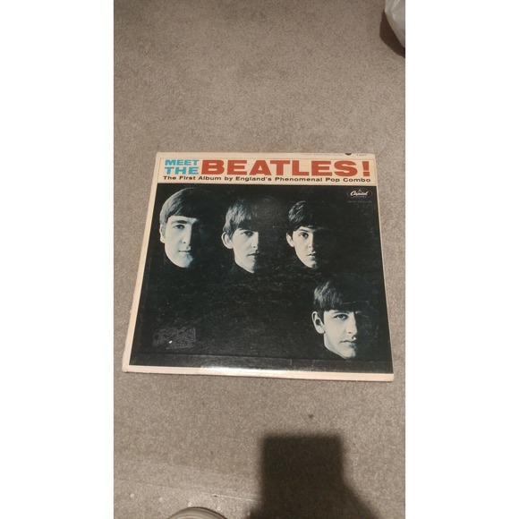 The Beatles Other - MEET THE BEATLES St-2047 LP VINYL RECORD ROCK POP